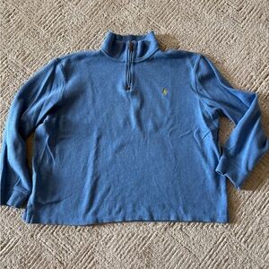 Ralph Lauren Blue Zip-Up Sweater